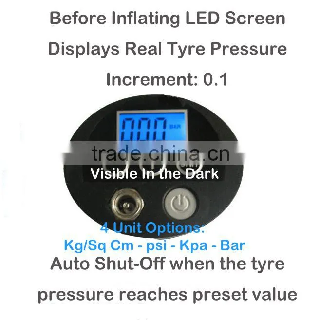 MAX 150 psi air pump 12V electric inflator for Bike Maintenance Tool