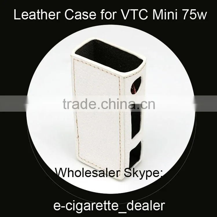 factory origin E-VIC VTC MINI mod leather Skin Antislide mod box Sleeve with five color choice