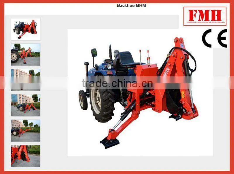 2015 new style used Towable mini Backhoe for sale