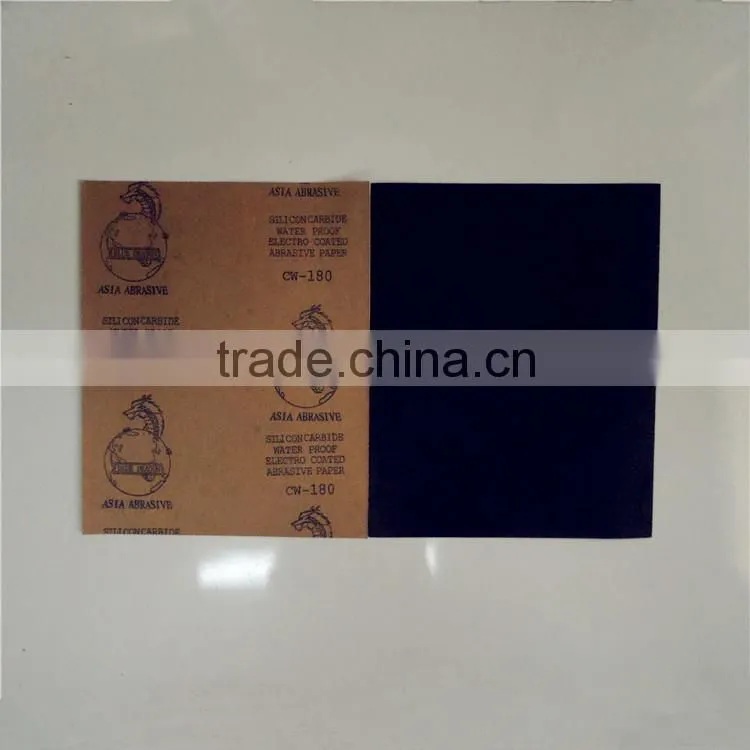 Most Popular 9''X11'' Silicon carbide Waterproof or Wet & Dry Abrasive Paper