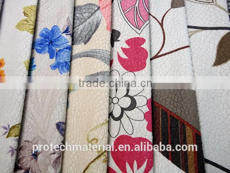100% polyester fabric with printing flower