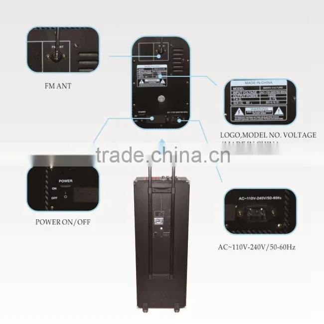 woofer with amplifier for car bluetooth adapter for car stereo 100w car siren amplifier horn speaker