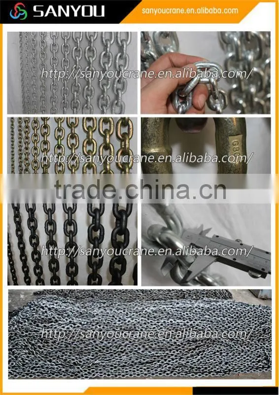 Heavy duty 32mm steel load chain with any color/ High tensile load chain for hoist
