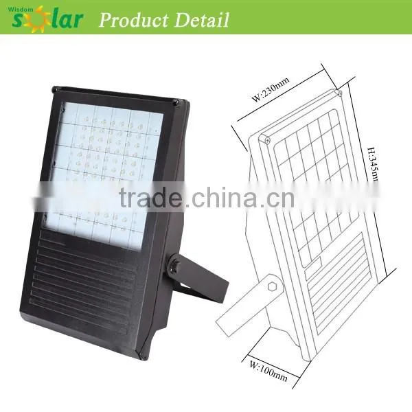 Zhongshan factory all in one solar flood light outdoor led flood light