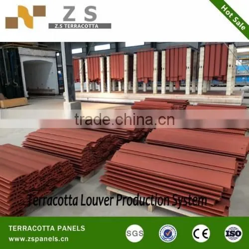 Cuboid Terracotta Louver for Construction Material, Clay Sticks