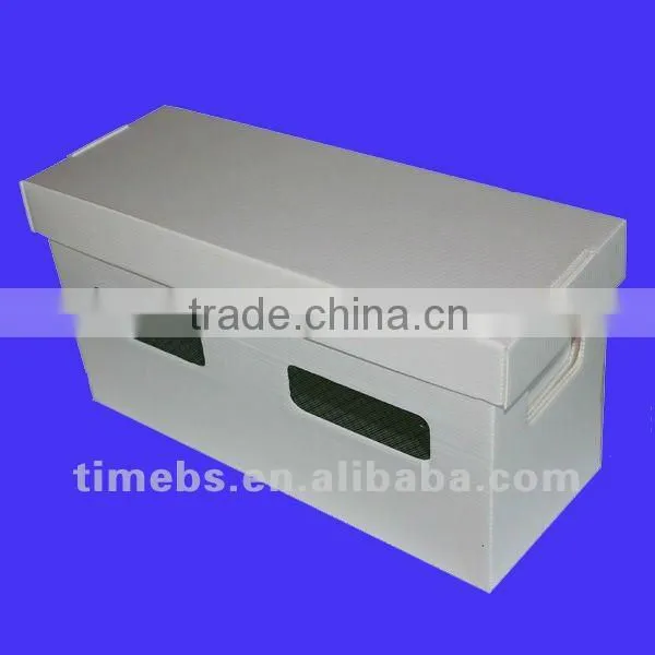 PP corflute plastic storage box