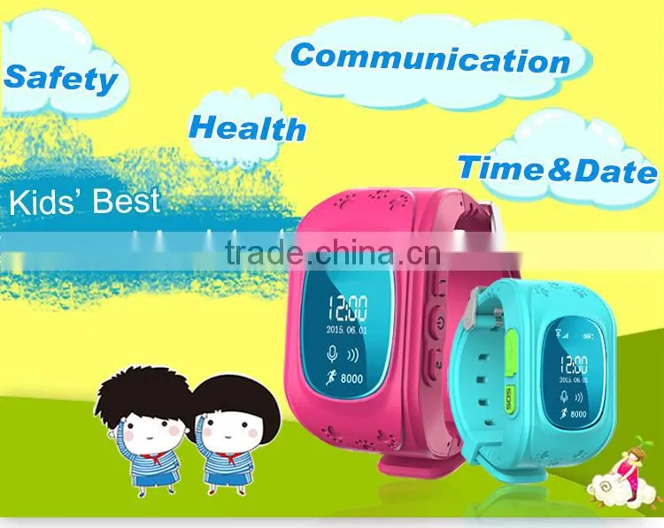 Hot Trend Q50 LBS GPS Kids Tracker Watch with Geo-fence Smart watch for Children