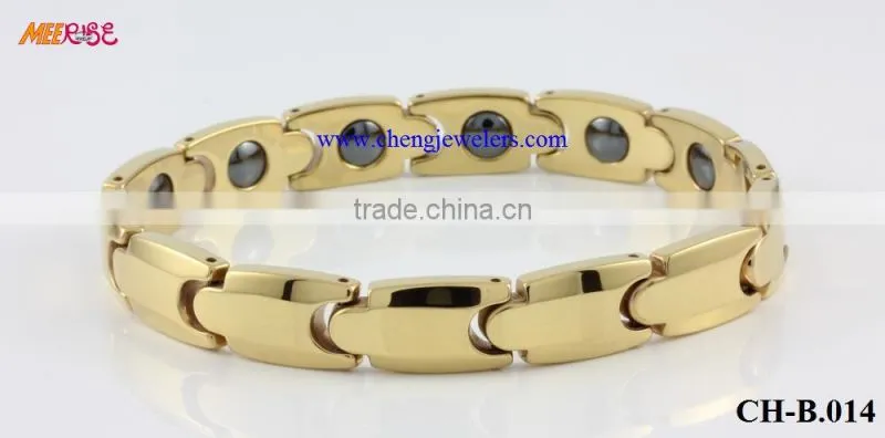 2015 bio health magnetic bracelet,magic magnetic thin bracelet