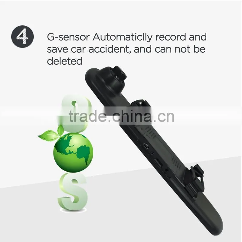 Dual camera dash cam gps