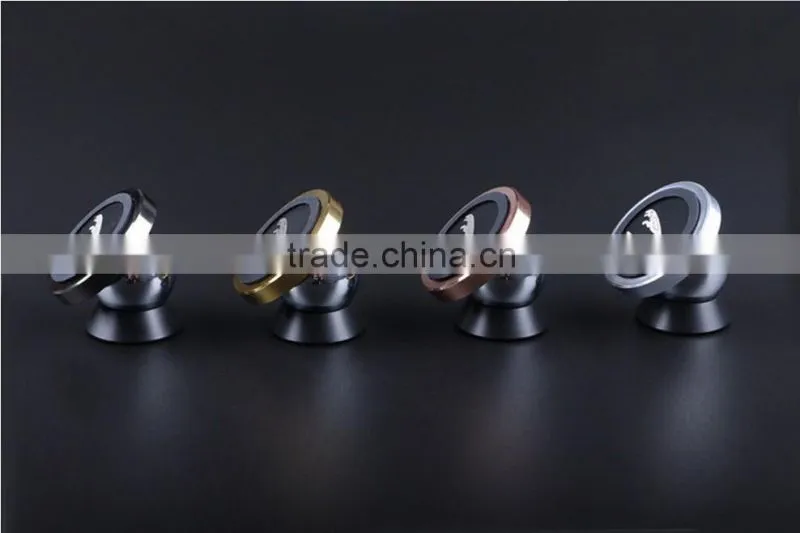 Magnetic bracket 360 degree rotating car phone holder aluminum magnetic navigation car phone holder