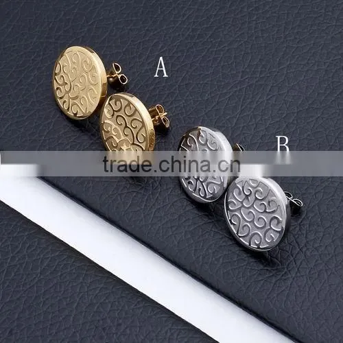 Fashion Stainless Steel Diamond Earrings