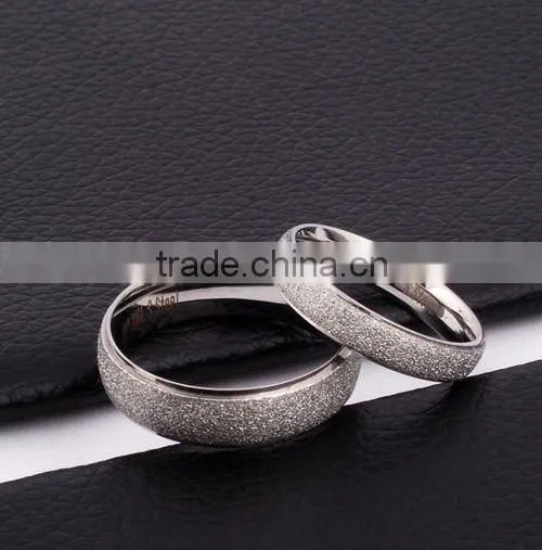hot sale latest gold ring designs diamond gay men wedding ring in Stainless Steel