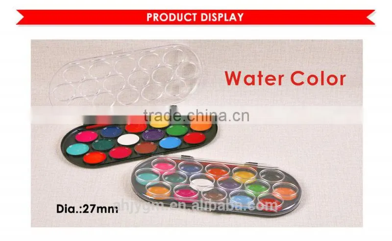 16 Colors Enconomic Quality Water Color/water painting color/solid water color