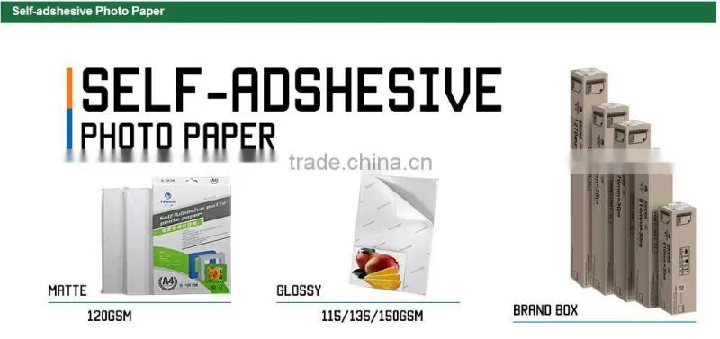 China best sell A4 4R 5R double matte photo paper, low price premuim quality