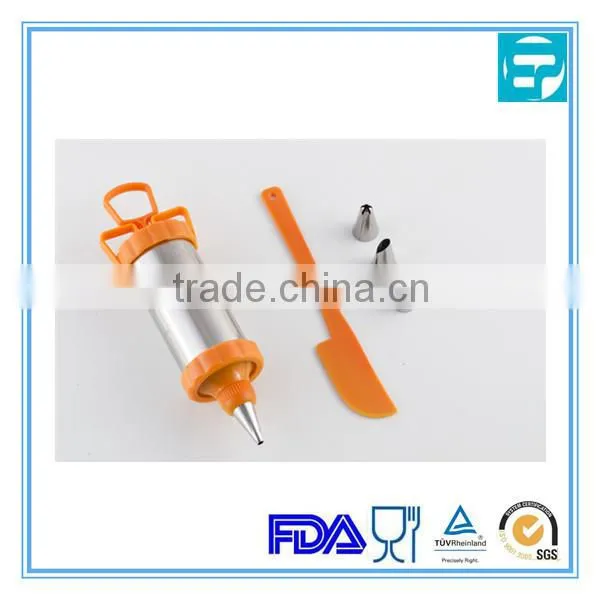 Icing Piping Bag Nozzle Tips Fondant Chocolate Cake Sugar Craft Decorating Pen Tool Set