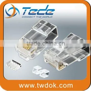 Category 6 UTP Gold plating 8P8C RJ45 8P8C Connector