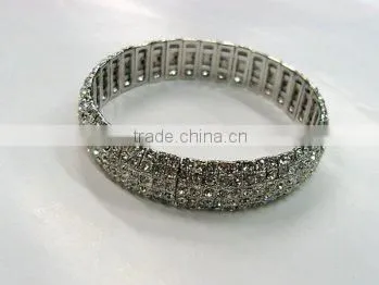 fashion bangles/platinum plating/cubic zircon jewelry/copper alloy