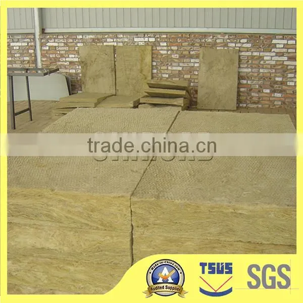 Best selling fireproof and soundproof rock wool insulation board