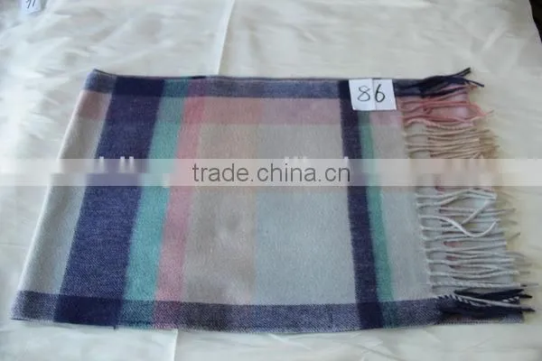 50/50 wool cashmere horizontal striped scarfs