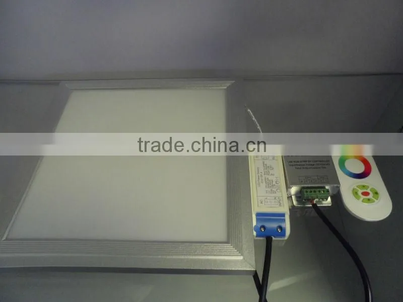 Shenzhen 39W IP54 indoor full color decoration 3 years warranty 39W 600x600 square LED suspended led panel light hoslight