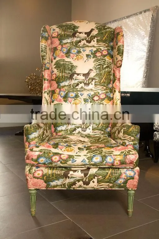 antique high back chair for sale lobby furniture TC4017