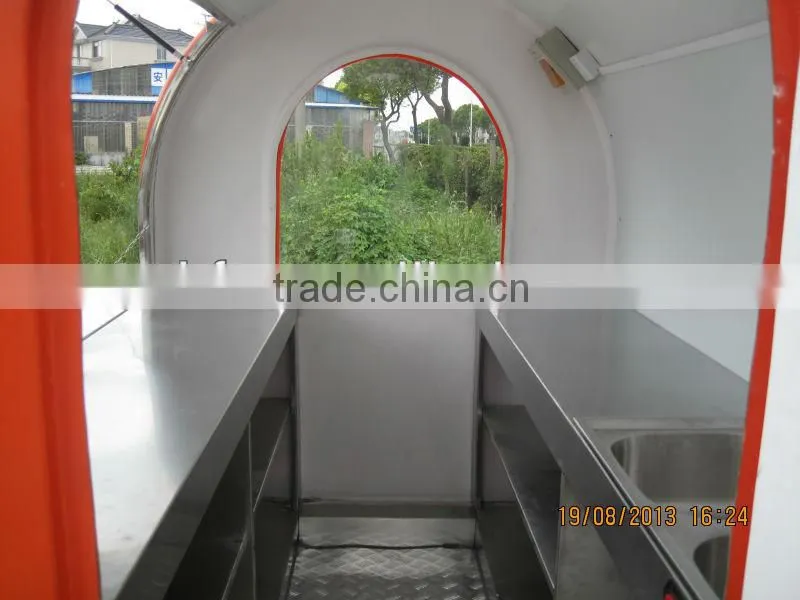 chinese electric food truck equipment Mobile fast food truck for sale