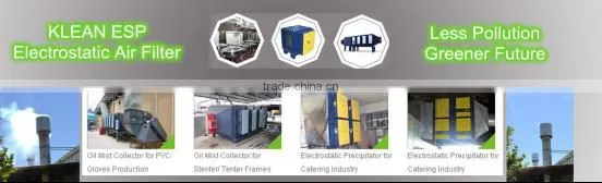 Textile Exhaust Fume Electrostatic Collector