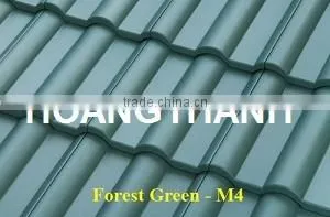 wave small roof Forest Green M4