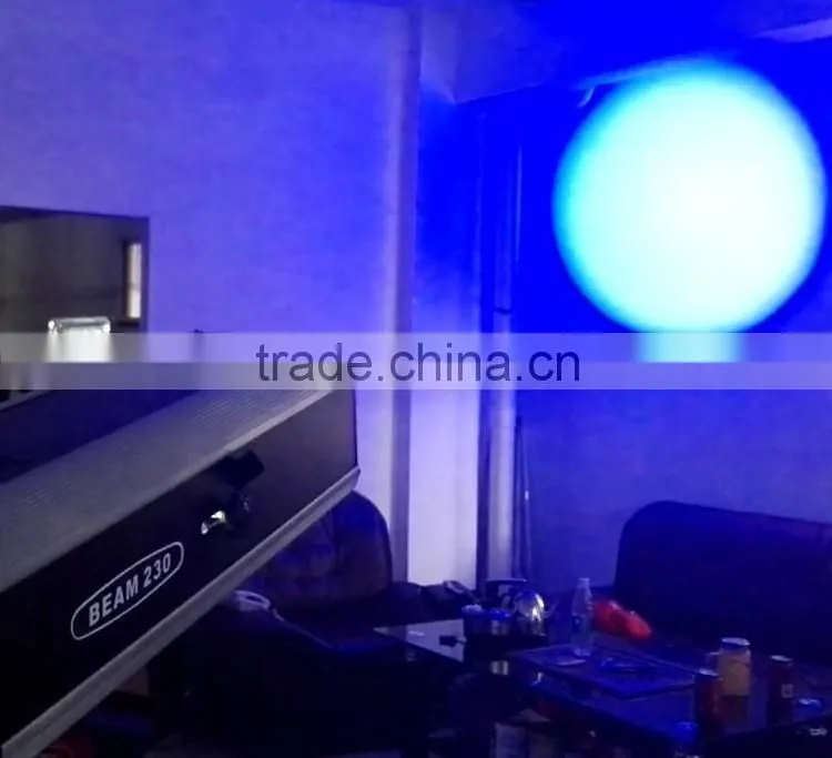 CE LVD EMC FCC Gobo Color 7R 230w LED Zoom Follow Spot Light