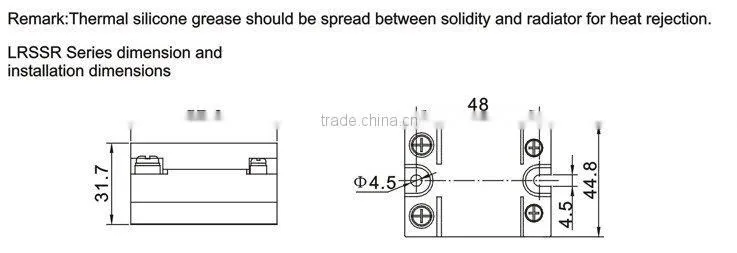 5A SSR/3-32Vdc solid state relay/10a solid state relay