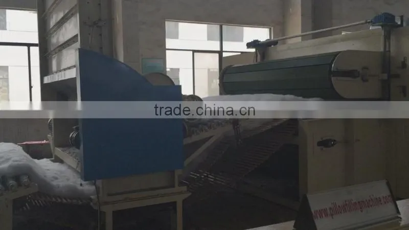 nonwoven polyester fibre wadding line, thermo-bonded wadding production line