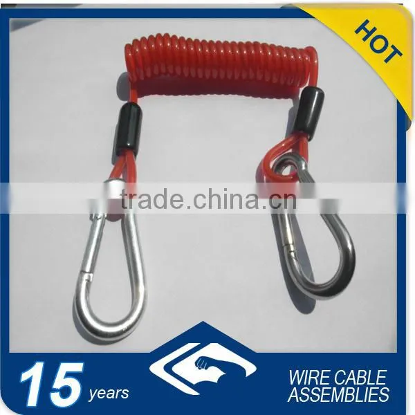 high quality security lock coil cable
