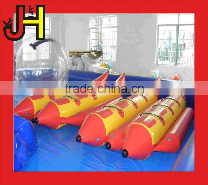 Inflatable Crazy Water Games / Inflatable Banana Boat /Inflatable Flying Fish Boat