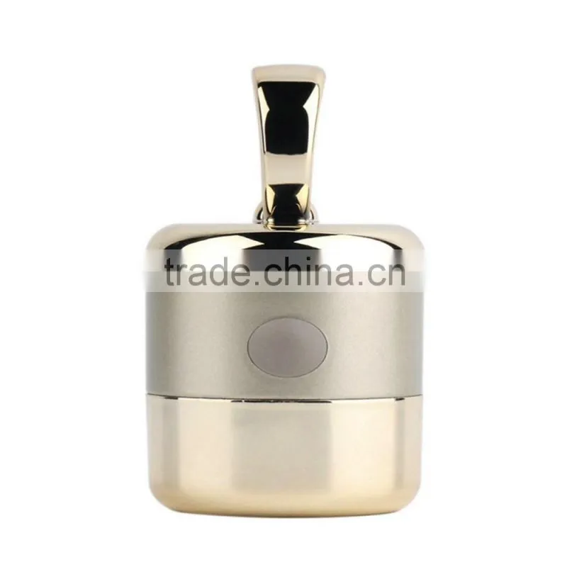3D dynamic beauty makeup puff electric vibration powder puff with ring handle
