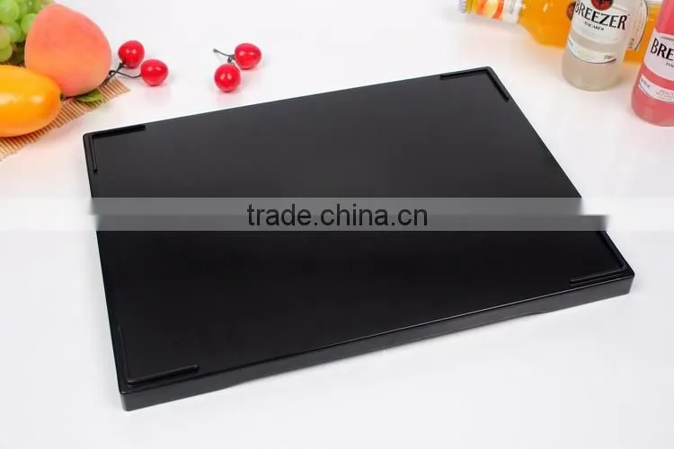 Plastic rectangular anti-slip Tray