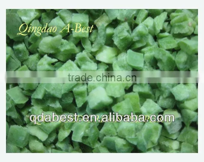 IQF DICED GREEN PEPPER