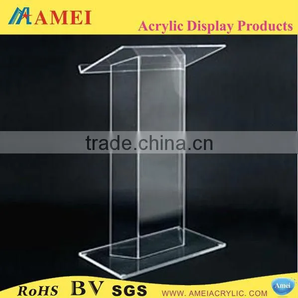 Crystal acrylic podium,church lectern,lucite pulpit