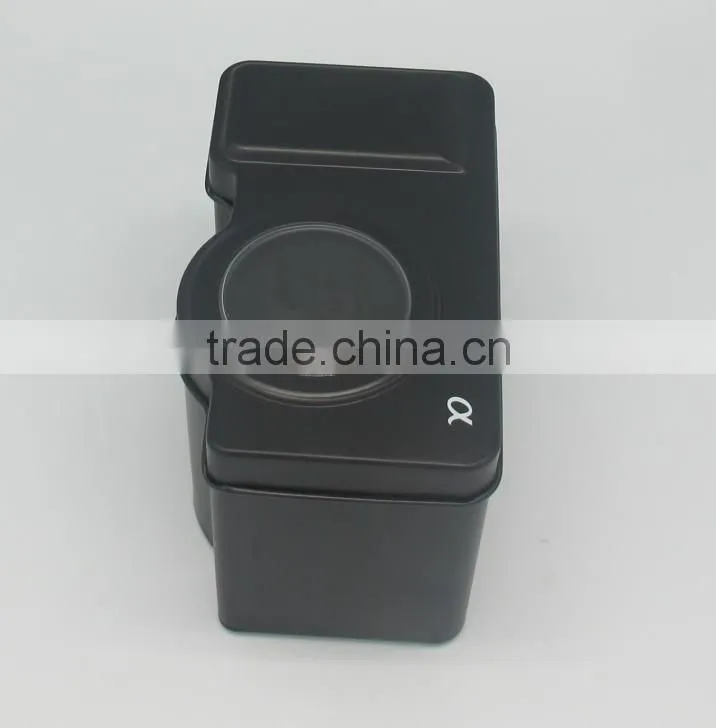 factory wholesale high quality metal tin camera case box