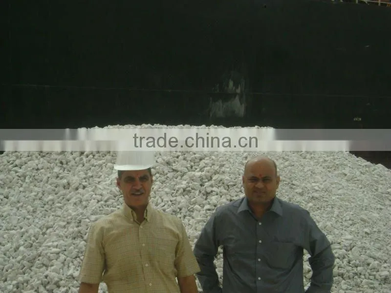 Gypsum lumps