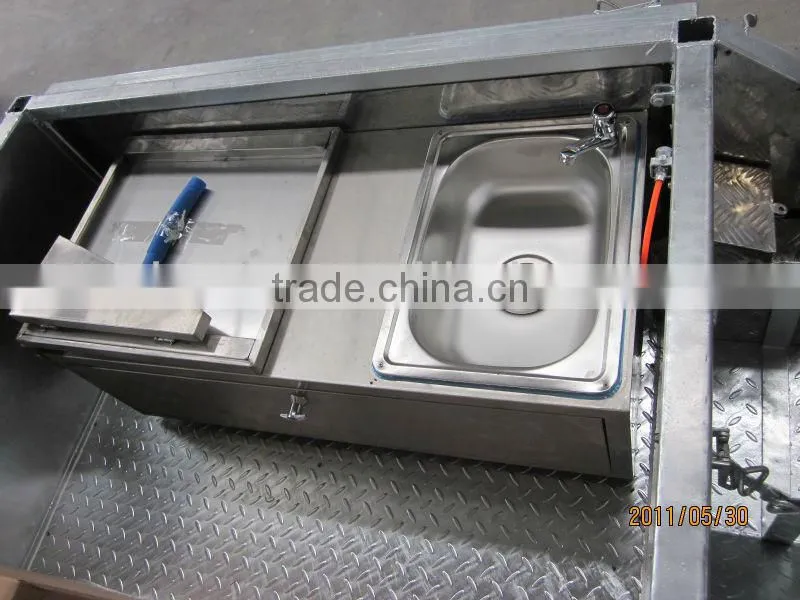 Australia outdoor galvanized camper trailer