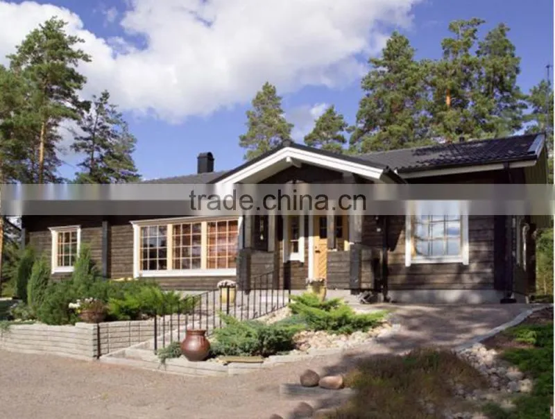 wooden house villa