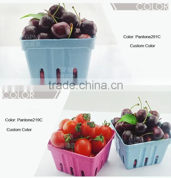 Recyclable cardboard paper paper fruit carton box