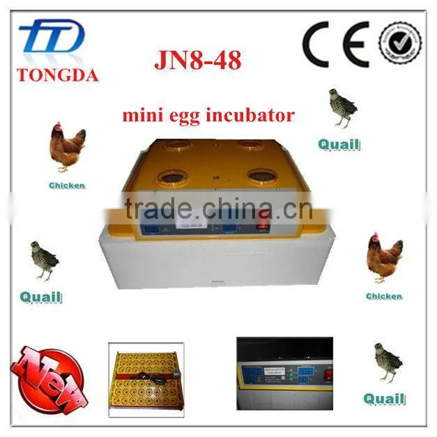 jn8-48 mini portable egg incubator for 48 eggs family use
