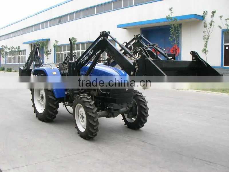 LZ404 4WD 40HP wheeled farm tractors with sunshade