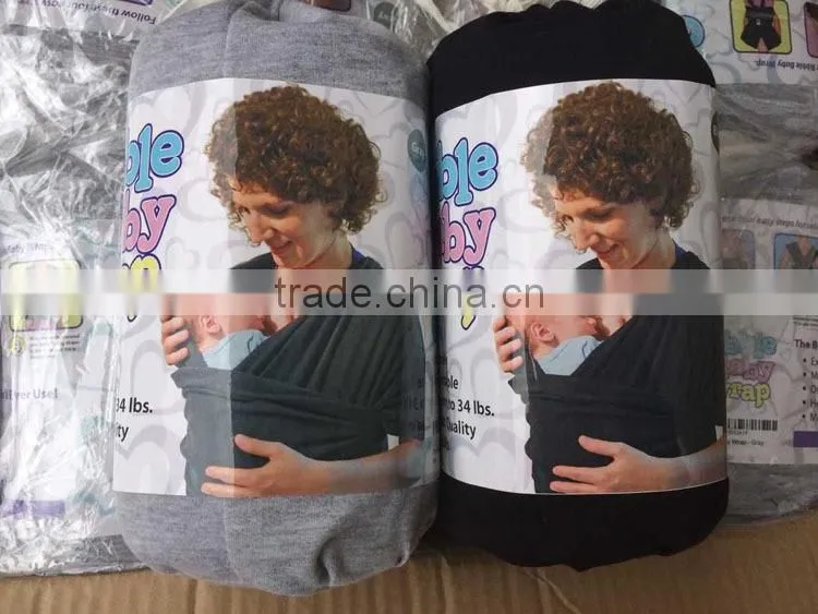 Customize baby sling stretchy wrap carrier for newborn baby/baby carrier wrap