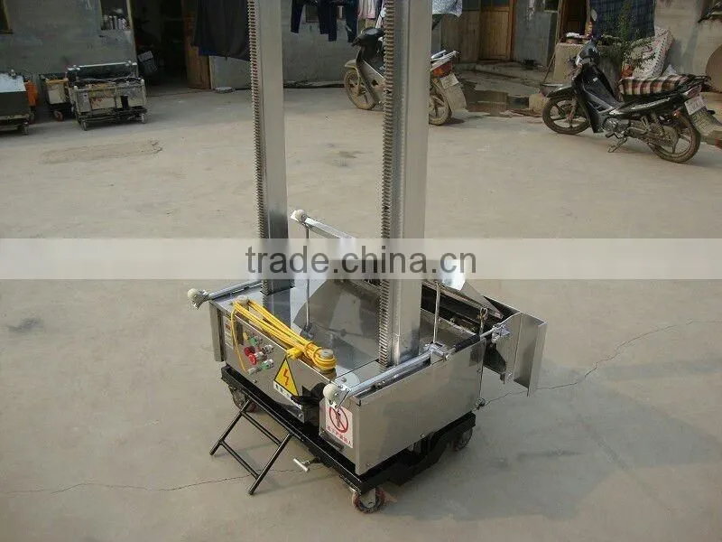 for wall high efficiency automatic plastering machine in India