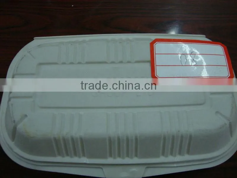 biodegradable disposable plastic take away food box making machine