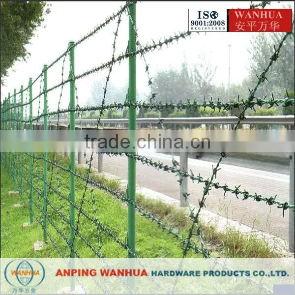 Cross Razor Type and Barbed Wire Coil( Professional Factory ISO9001 )