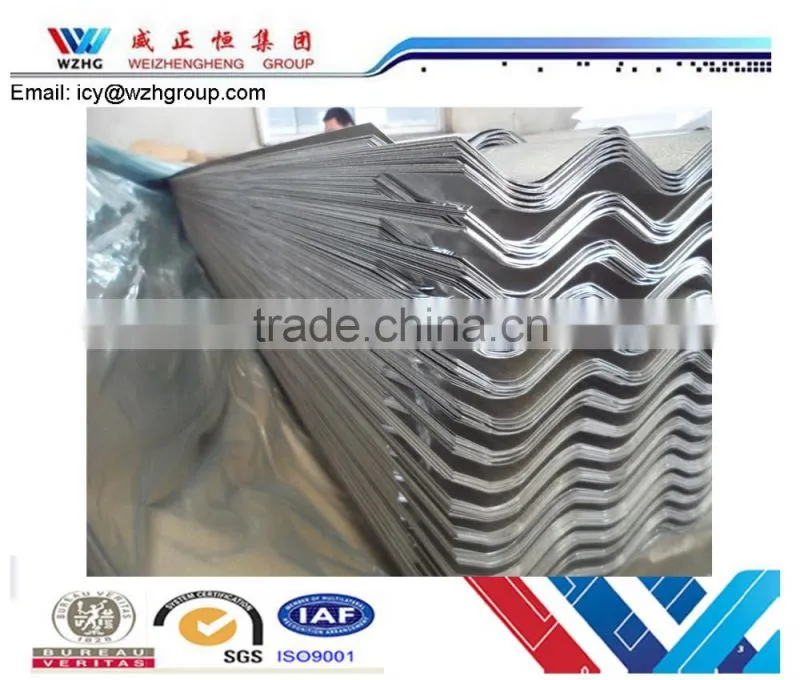 Galvanized/Aluzinc Corrugated Steel Sheet For metal roofing sheets