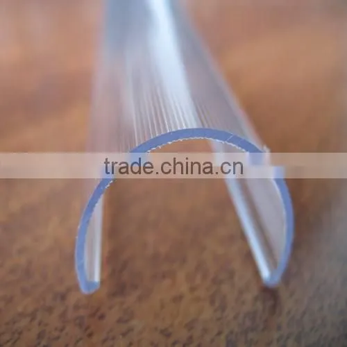 long transparent plastic cover for led lamp
